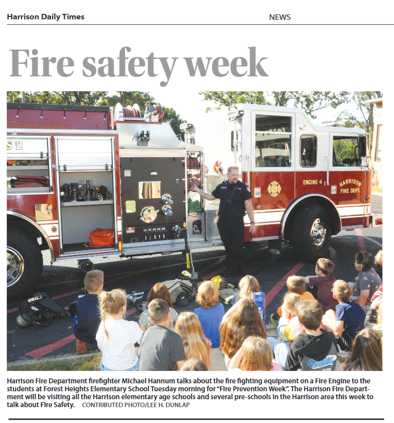 Fire Safety Newspaper