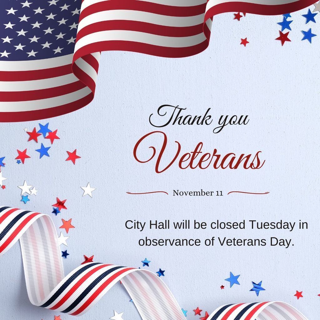 Closed Veterans Day