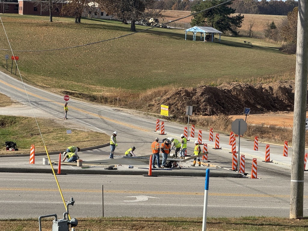 Airport Drive construction