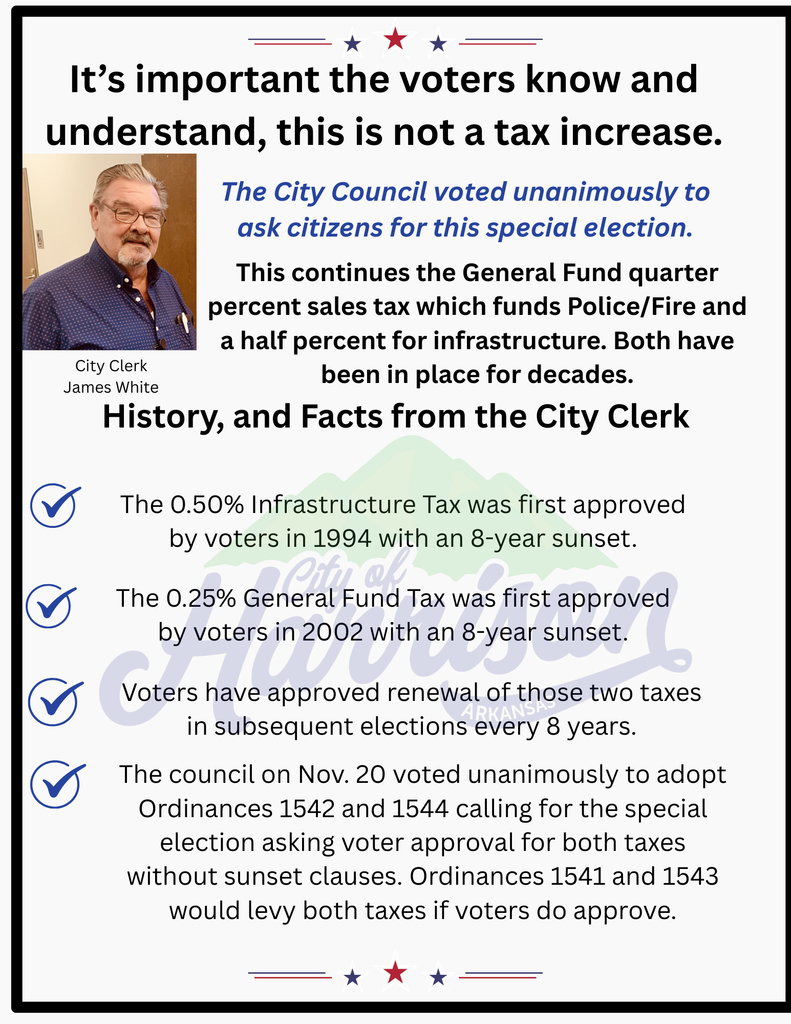 Tax Flier James White