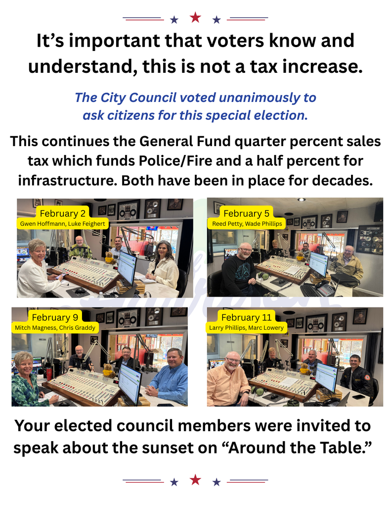 City Council members on the radio