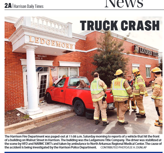 Truck Crash Ledgemore