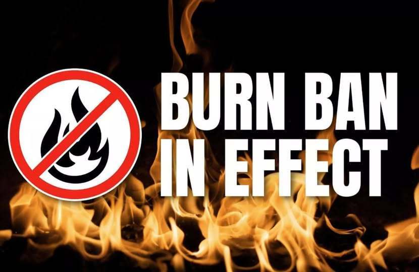 Burn Ban issued