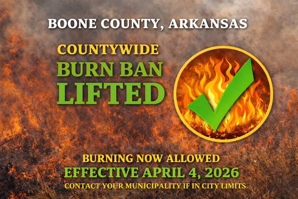 Burn Ban Lifted