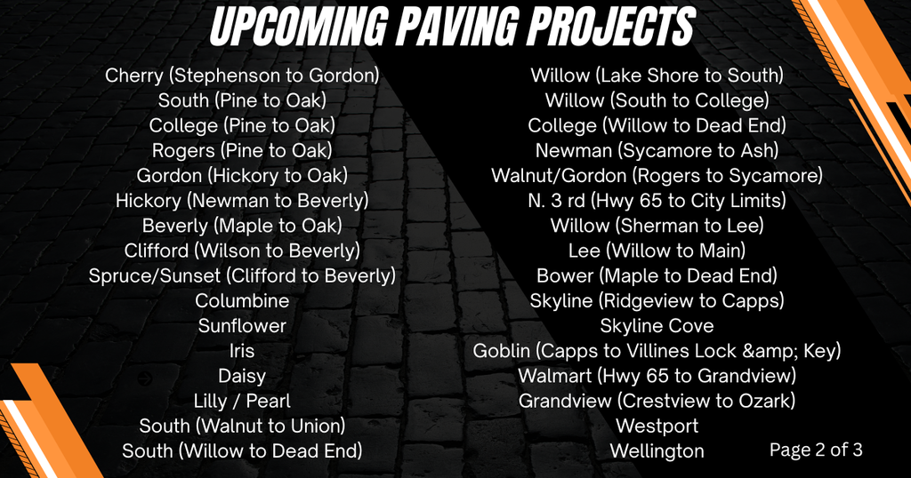 Paving Projects 2