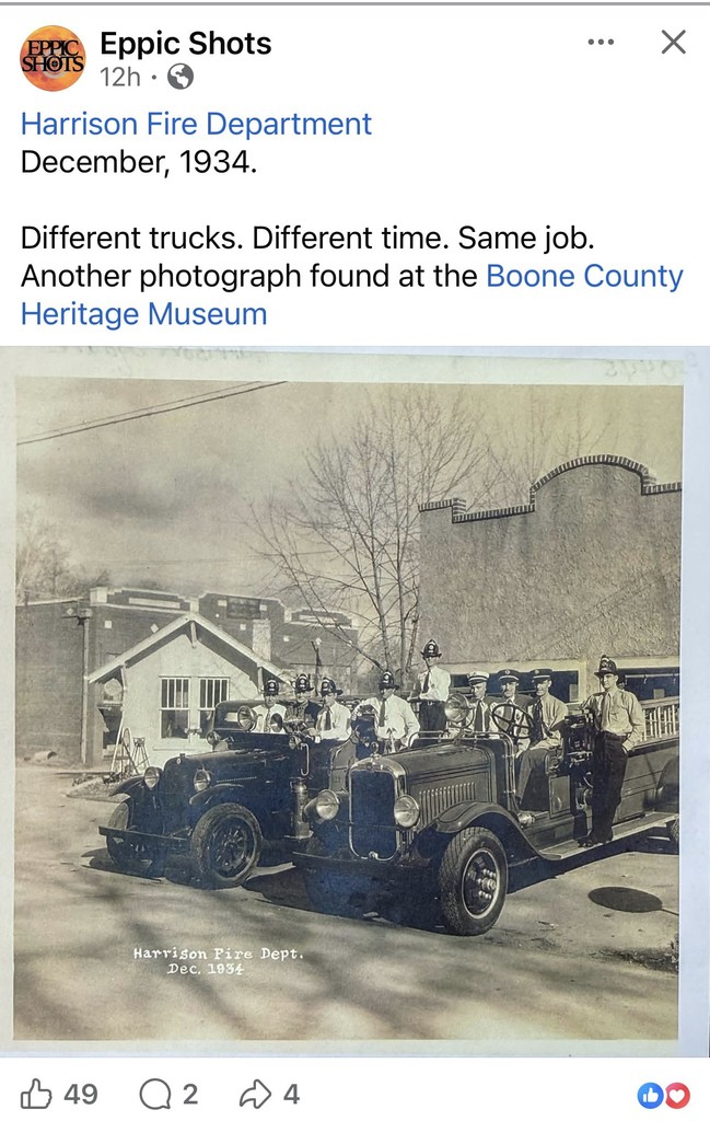 1934 Harrison Fire Dept.