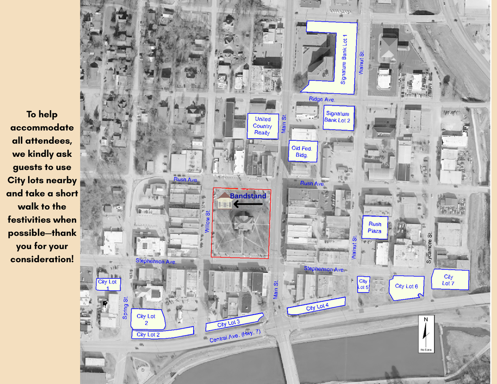 Parking possibilities