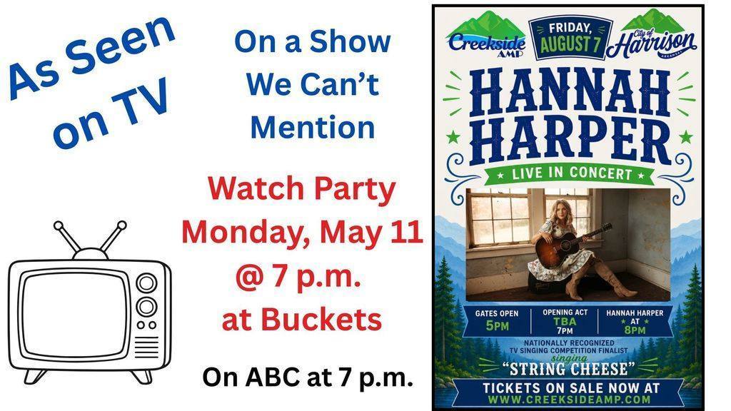 Watch Party for Hannah Harper