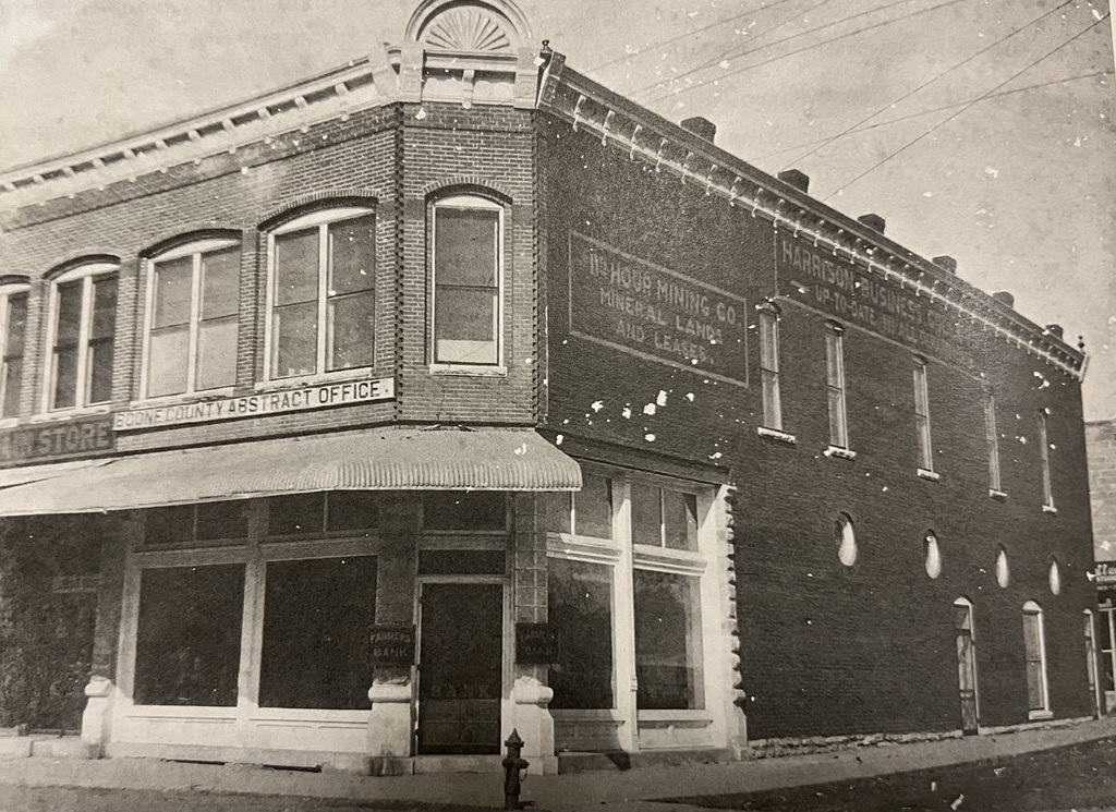 Corner of Vine and Rush Old Harrison Photo