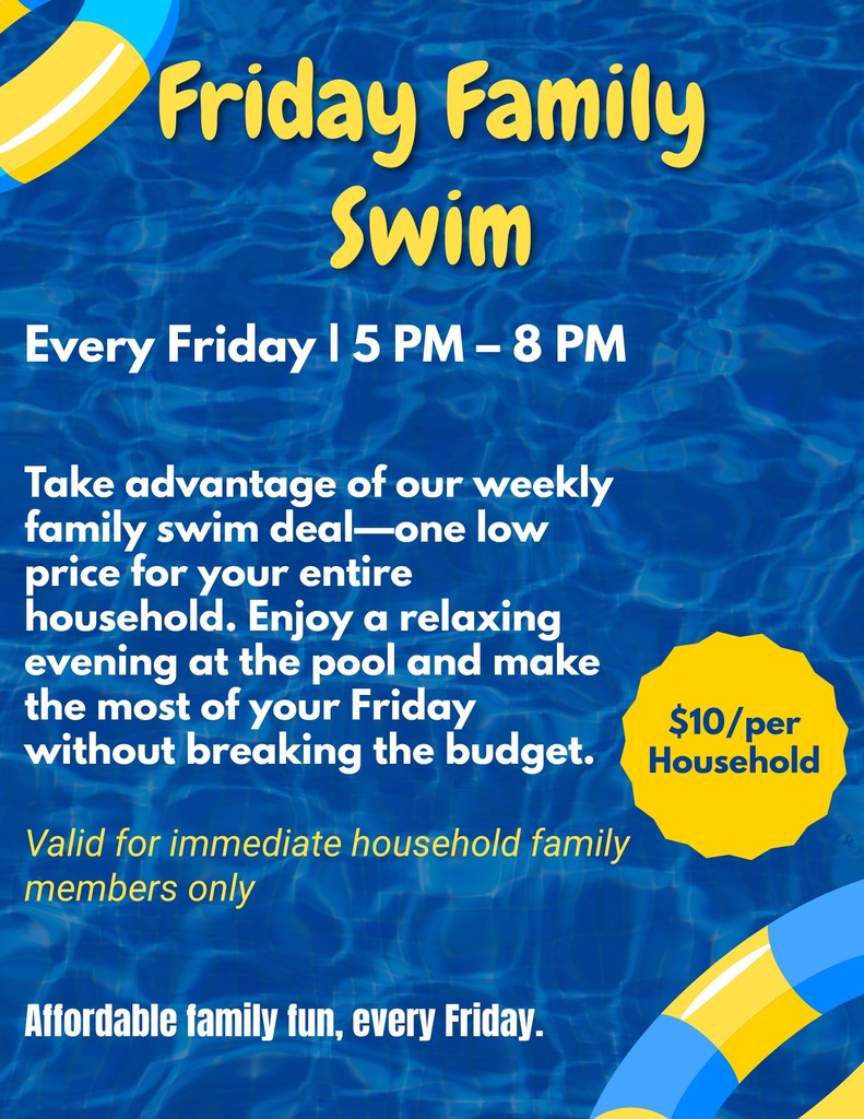 Friday Family Swim