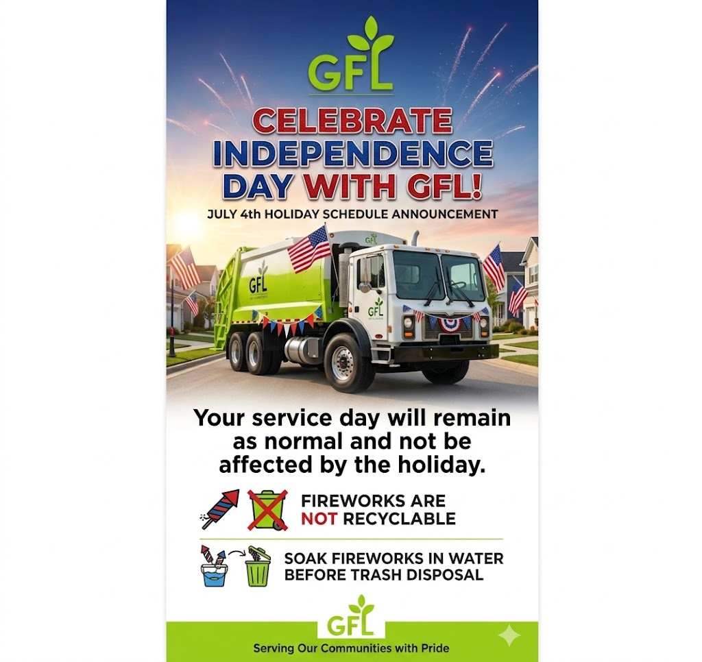 GFL July 4 schedule