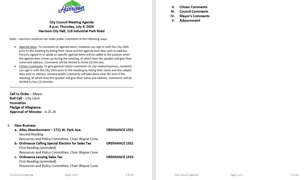 7.9 city council agenda