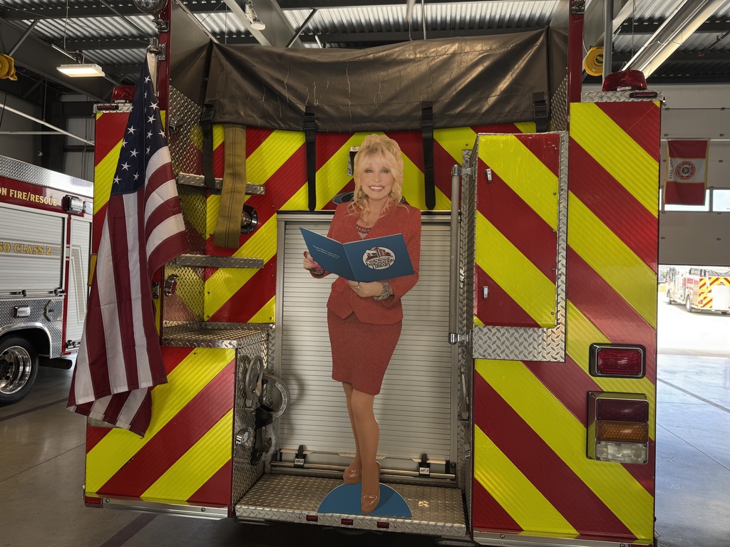 Dolly on a Firetruck