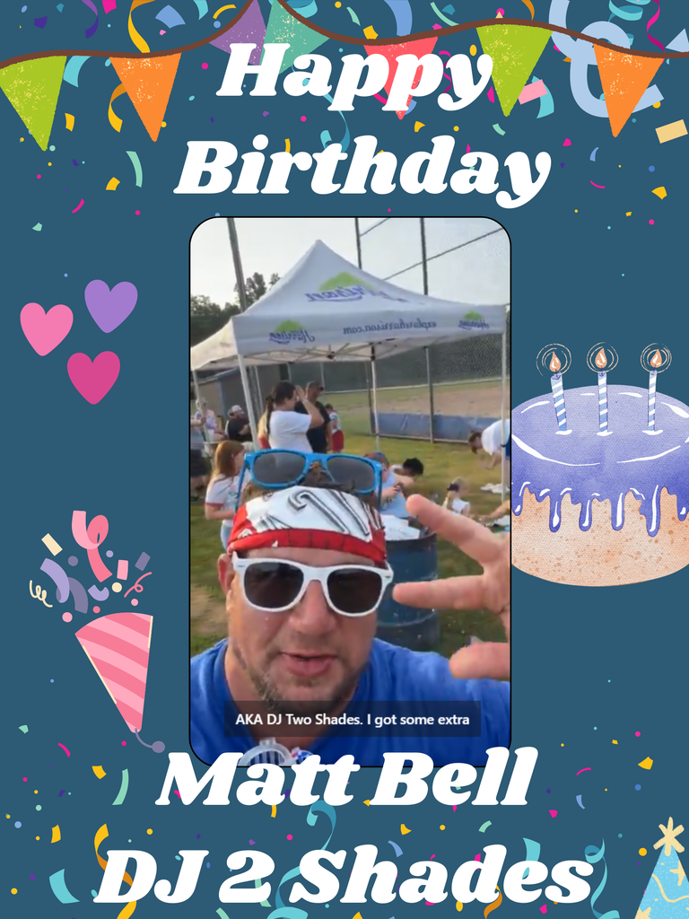 Matt Bell Birthday