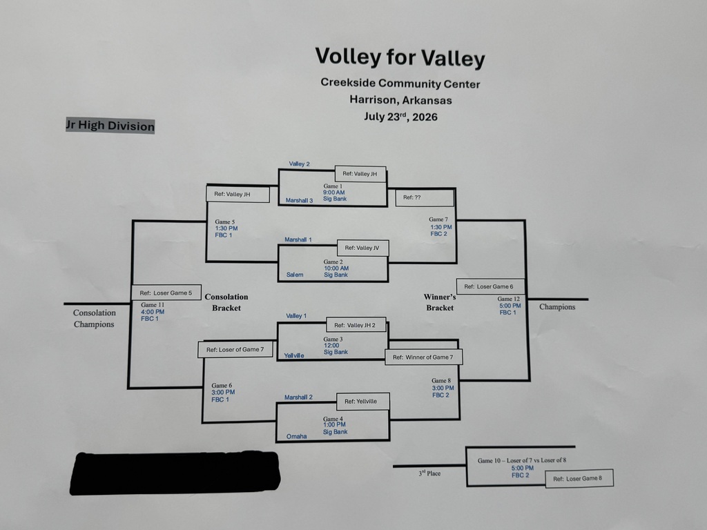 Volleyball Schedule
