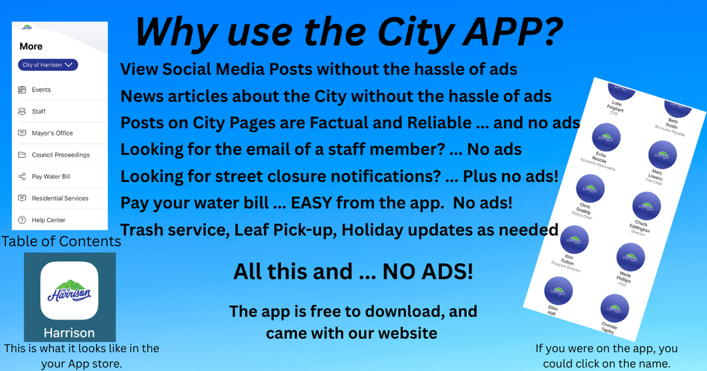 Ad for City App