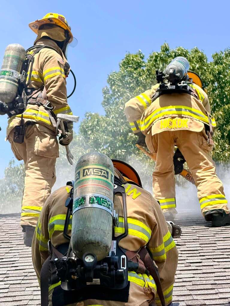 Fighting Fire in extreme heat