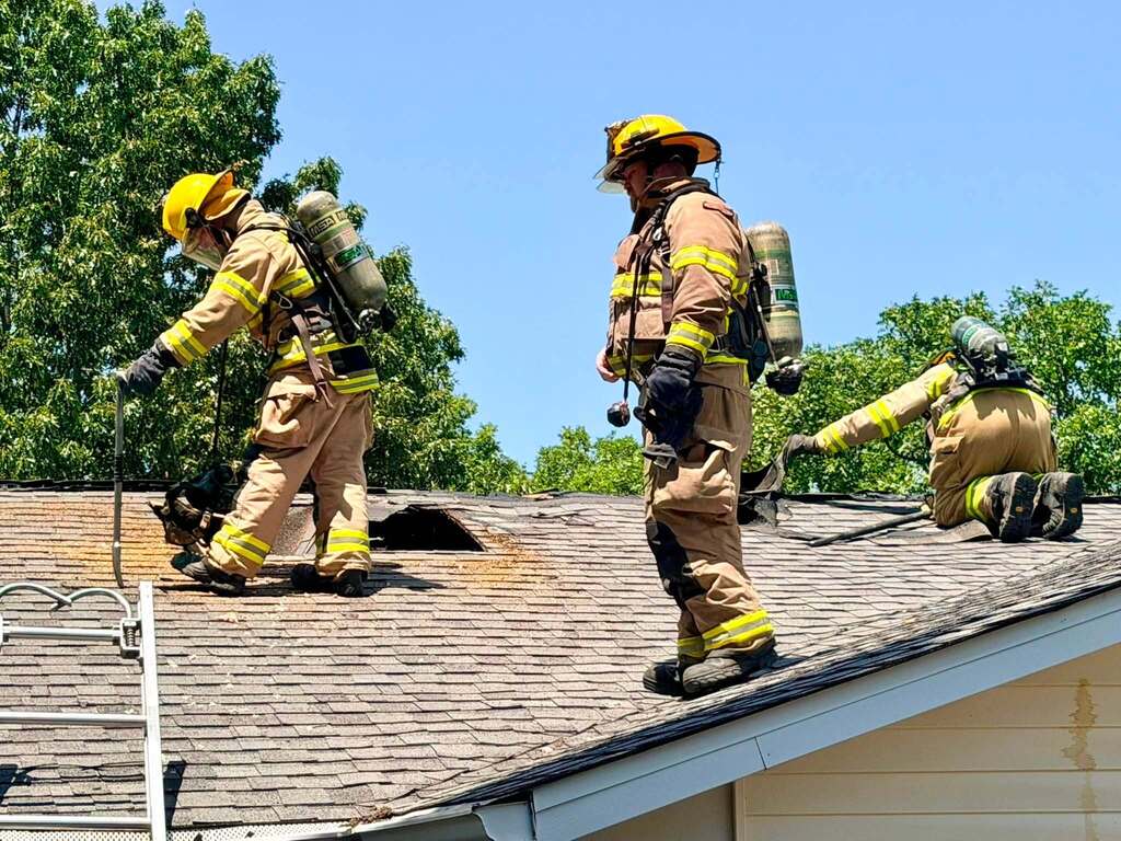 Extreme heat for firefighters