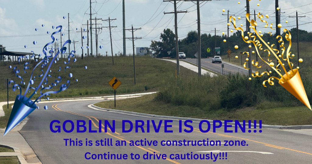 Gobline Drive is open