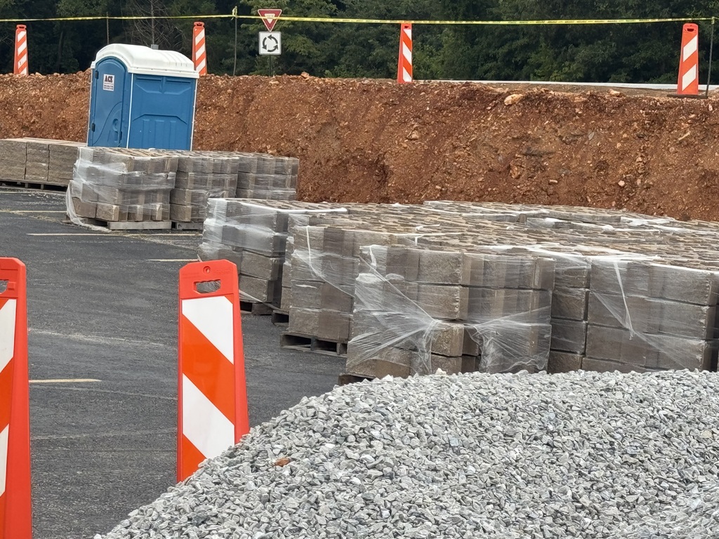 Goblin Drive construction zone