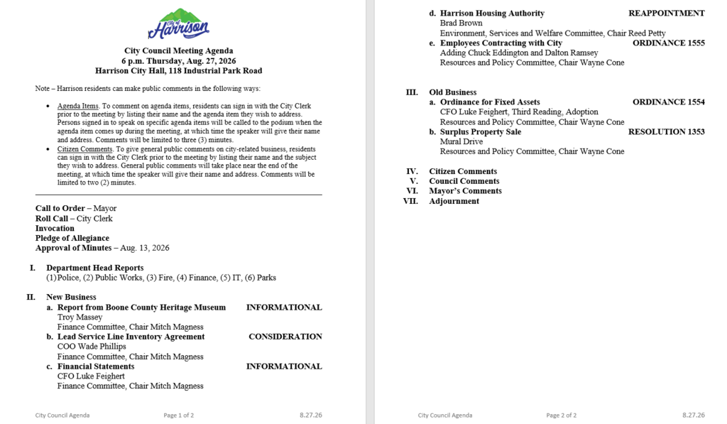 Agenda Council 8.26