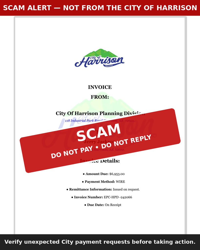 Scam Alert