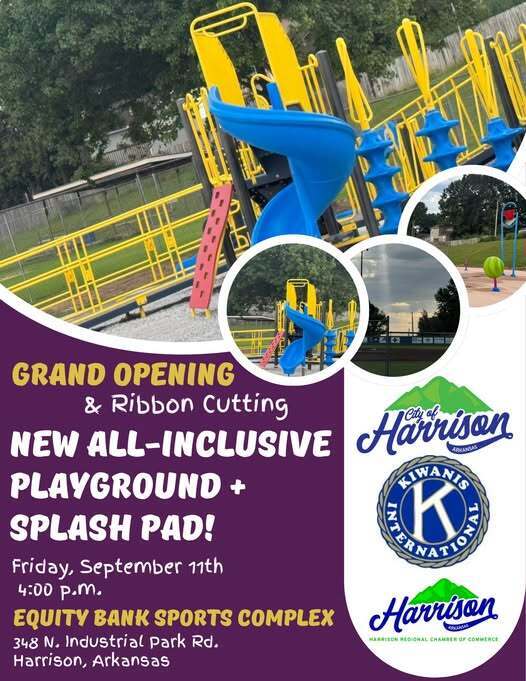New Playground and Splash Pad