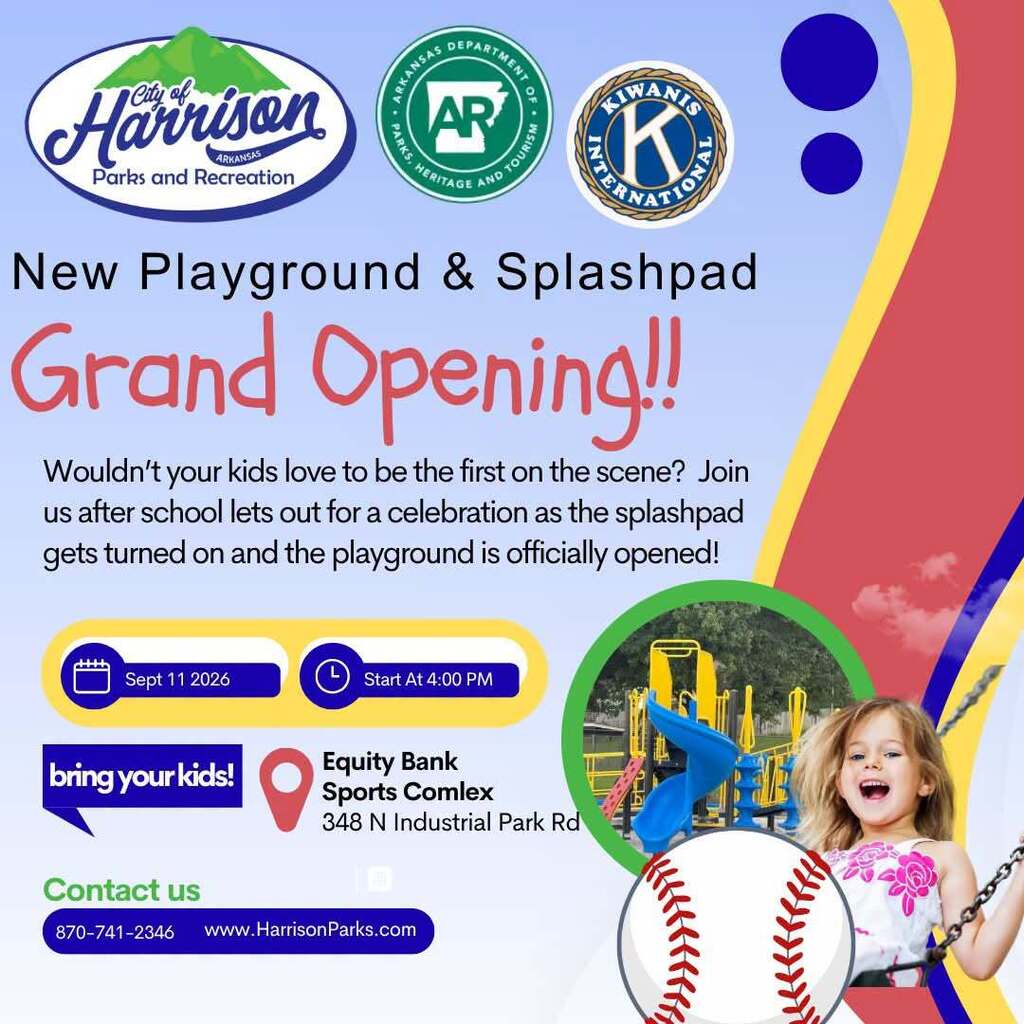 New Playground and Splash Pad
