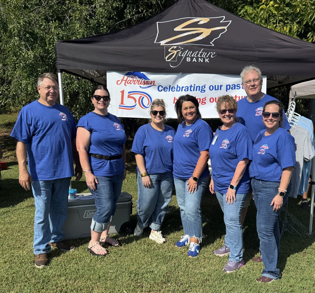 Harrison150 members who worked Saturday Family Fun Day