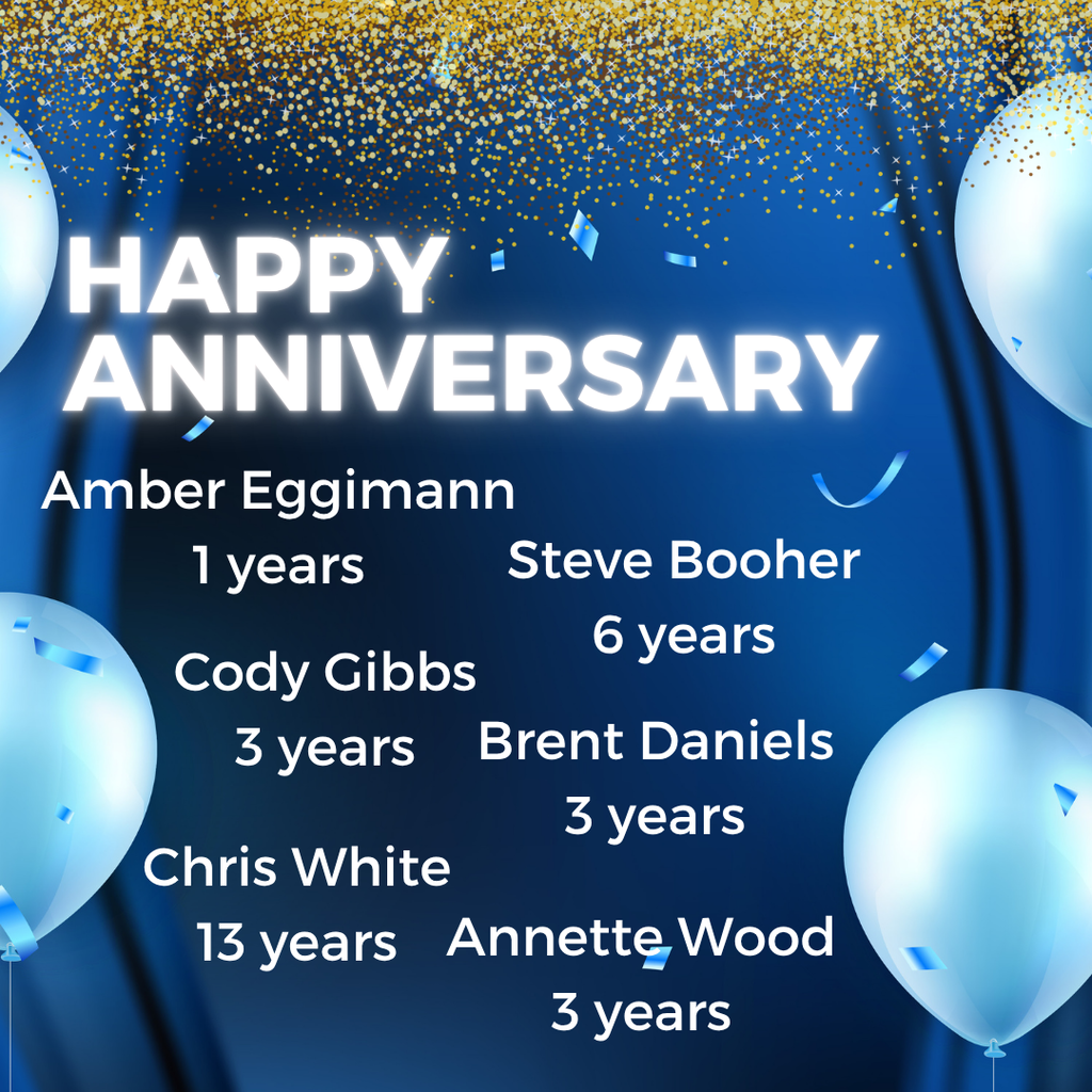 Service Anniversaries