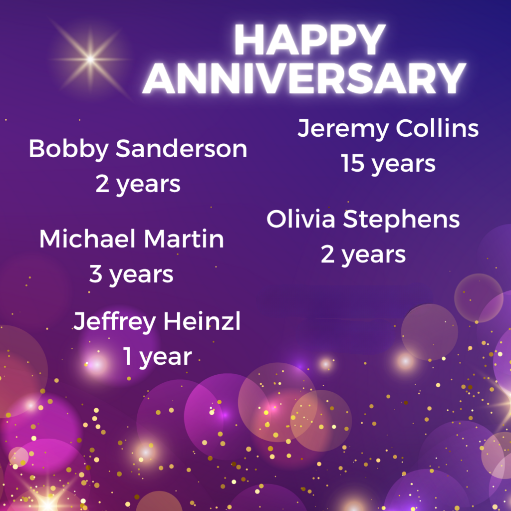 Service Anniversary_September