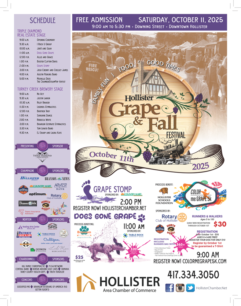 Hollister Area Chamber of Commerce Grape & Fall Festival