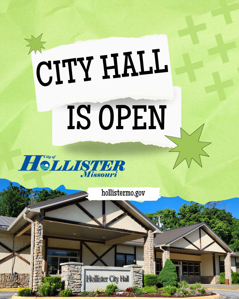 City Hall is Open