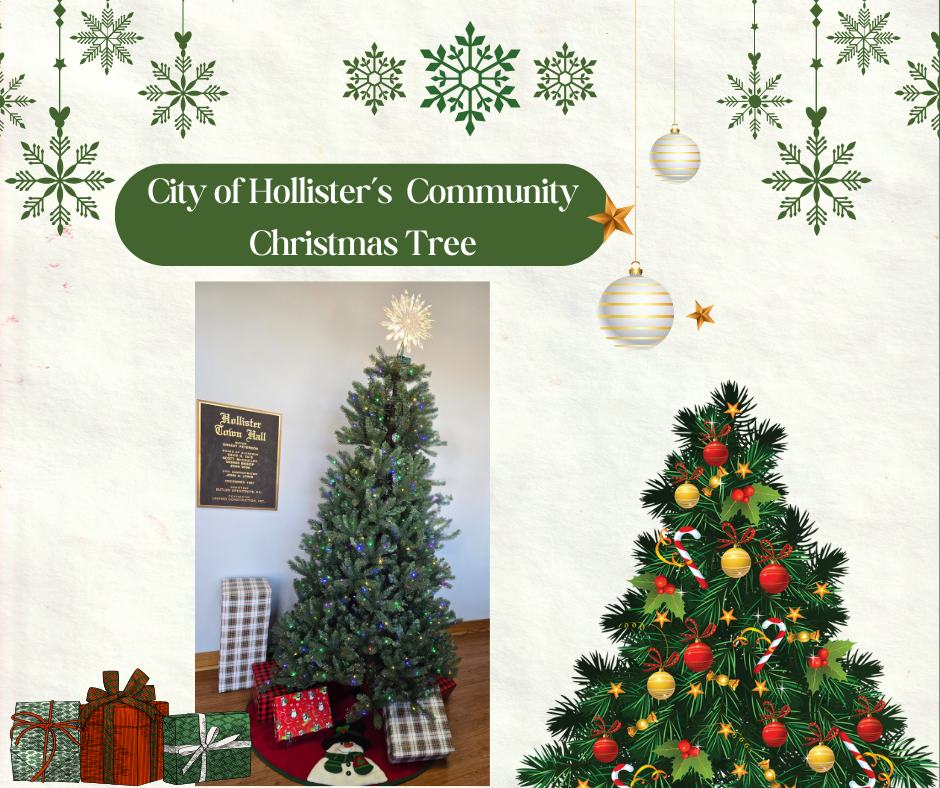Community Christmas Tree at City Hall
