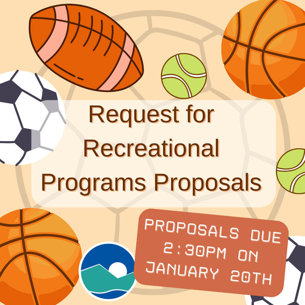 Request for Proposals, Recreational Programs