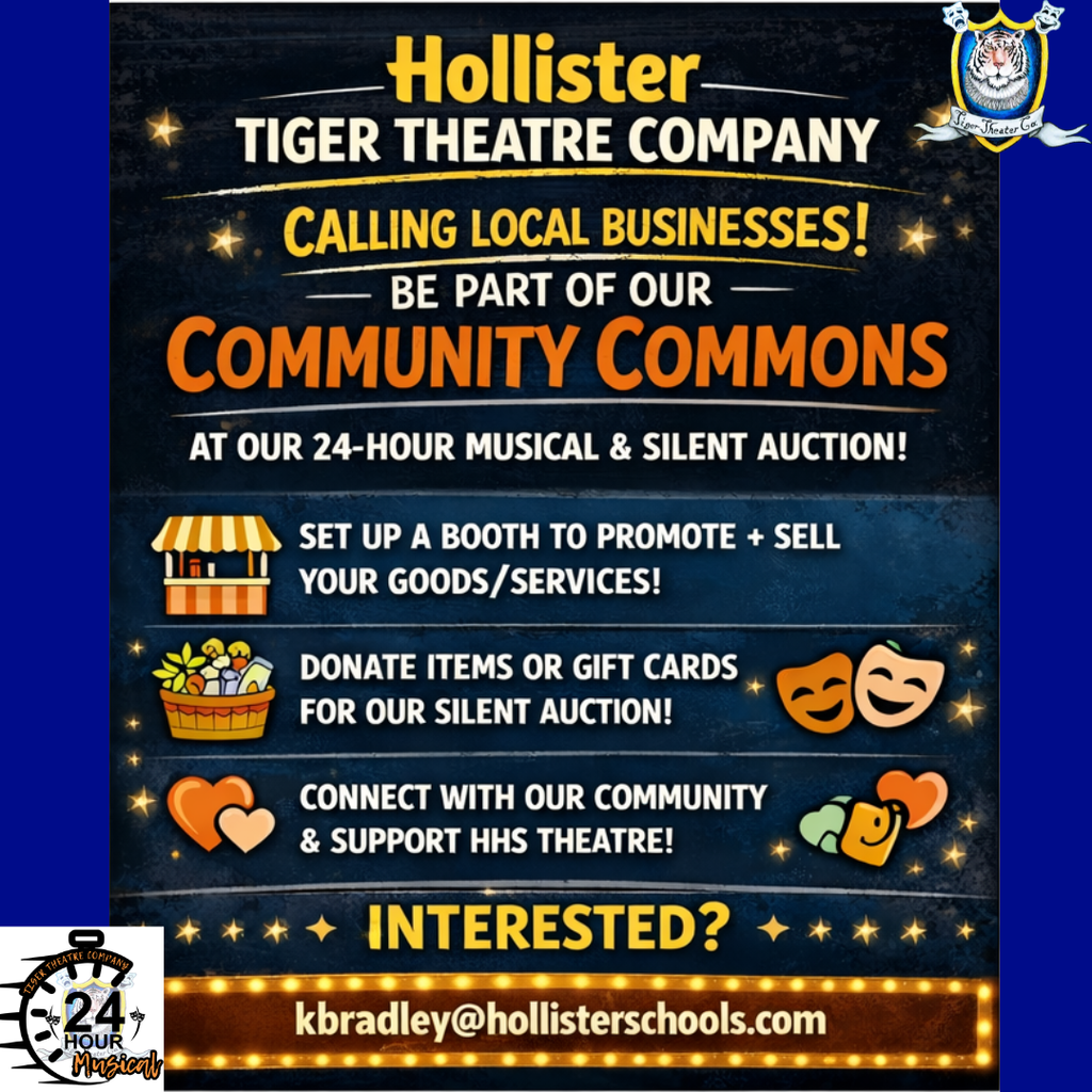 Hollister Tiger Theatre presents Community Event with Into the Woods