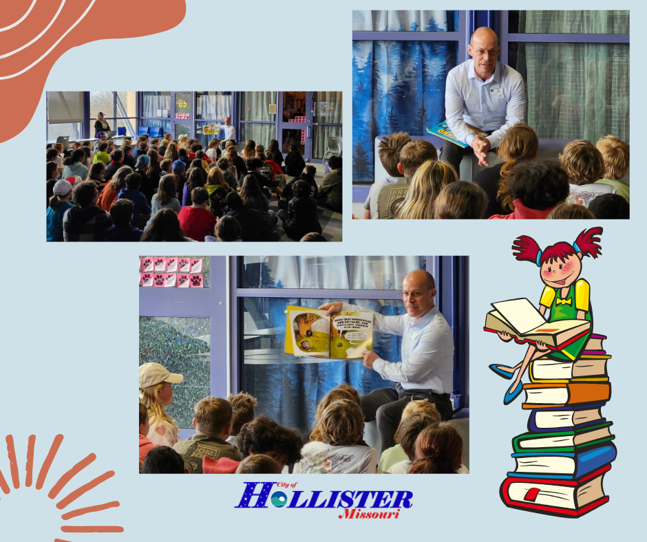 Mayor Long reads to Hollister 5th graders to celebrate Read Across America