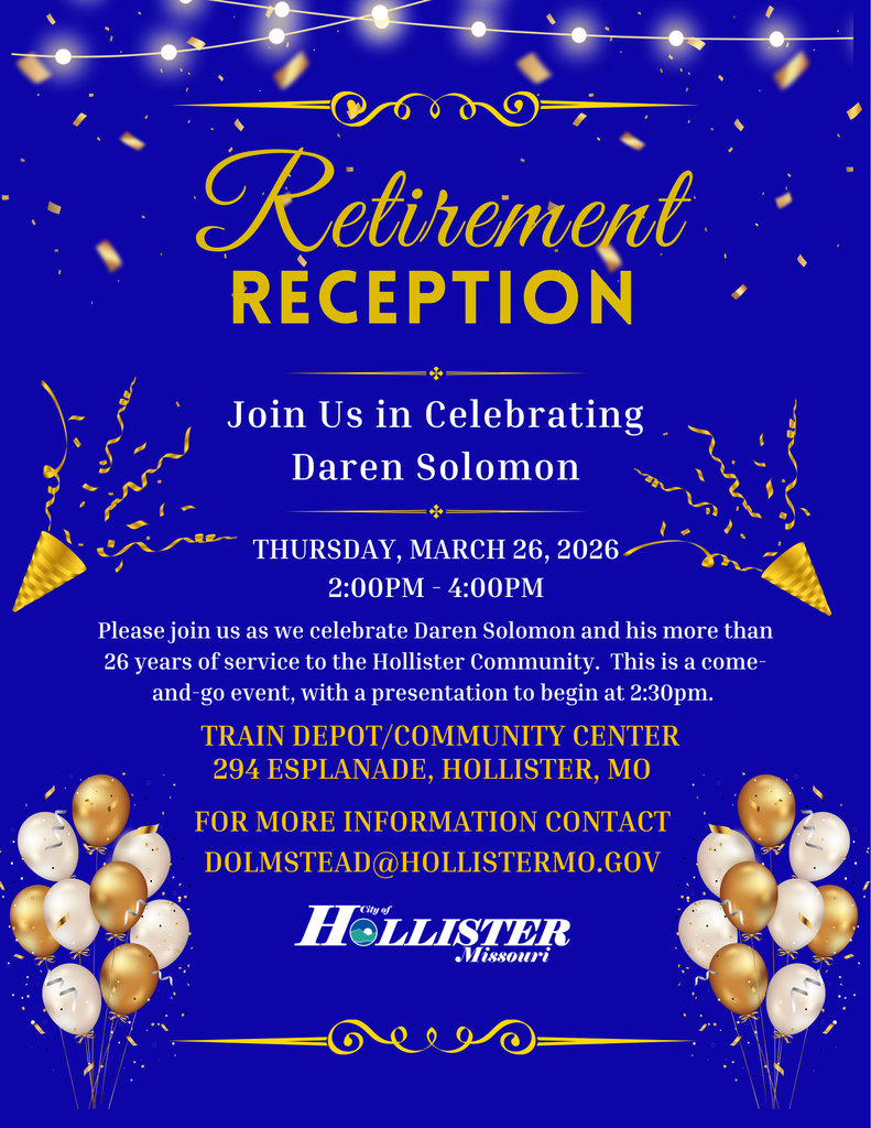 Community Invite to Daren Solomon's Retirement Reception