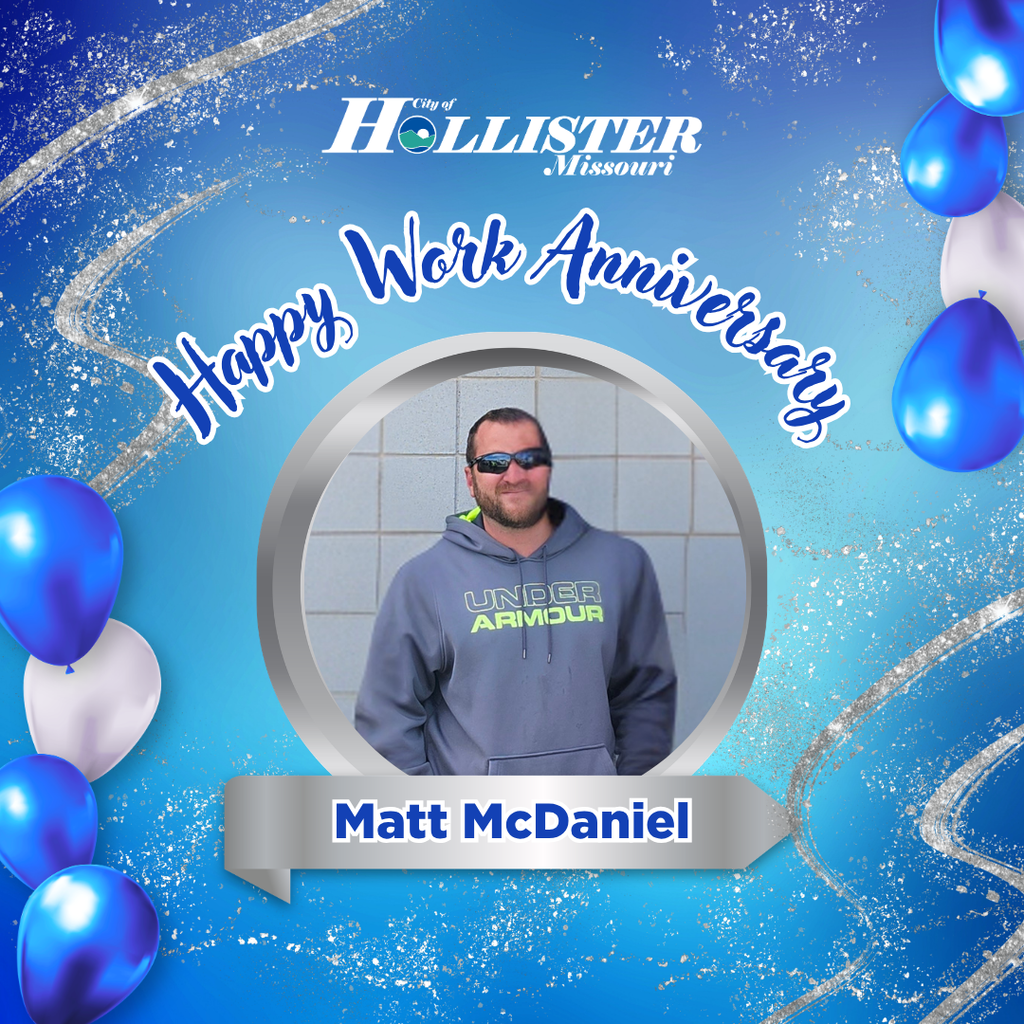 Celebrating 10 years with the City of Hollister, Matt McDaniel