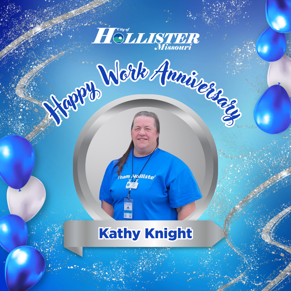 Happy 13 year work anniversary Building Official Kathy Knight