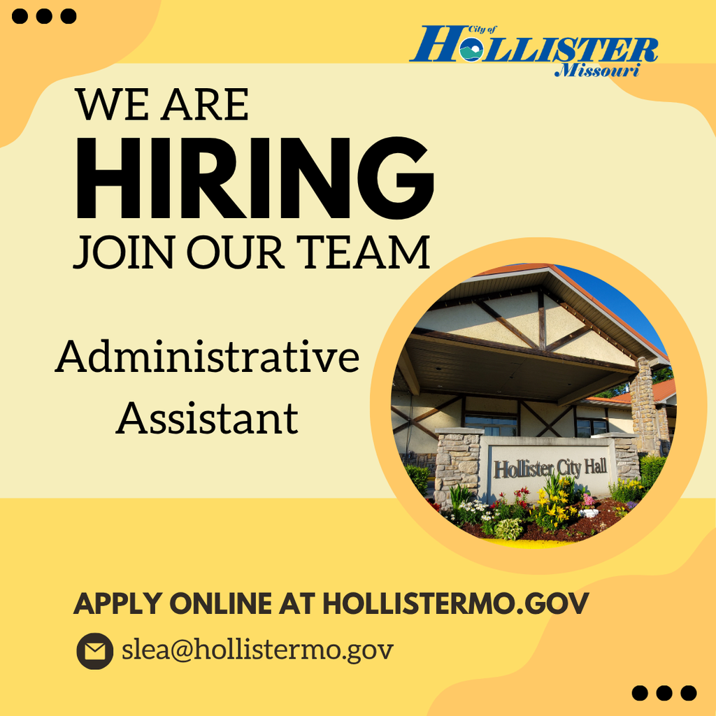 Now Hiring an Administrative Assistant
