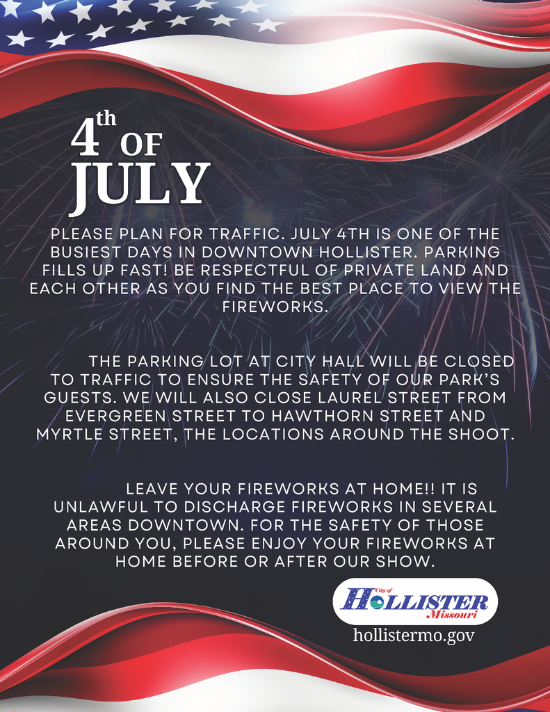 Helpful reminders for July 4th