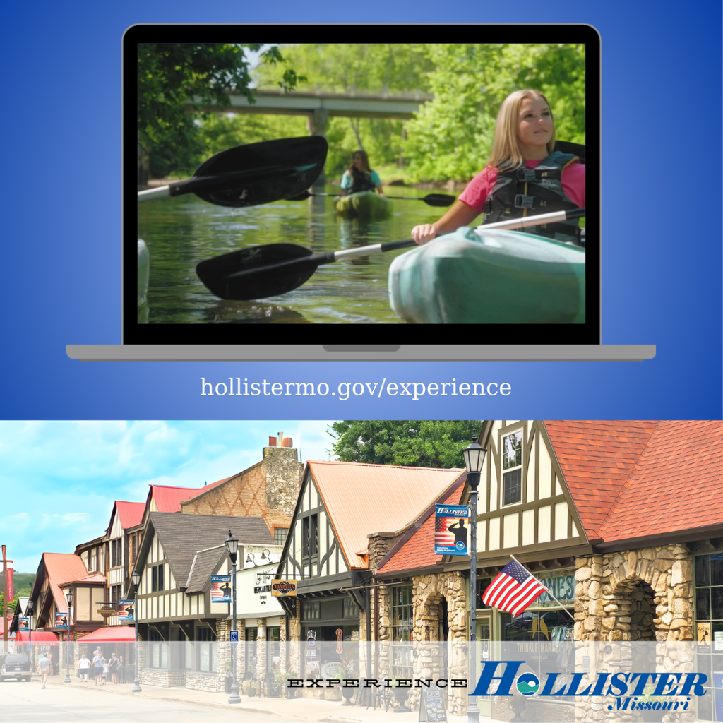 Experience Hollister Missouri, website hollistermo.gov/experience