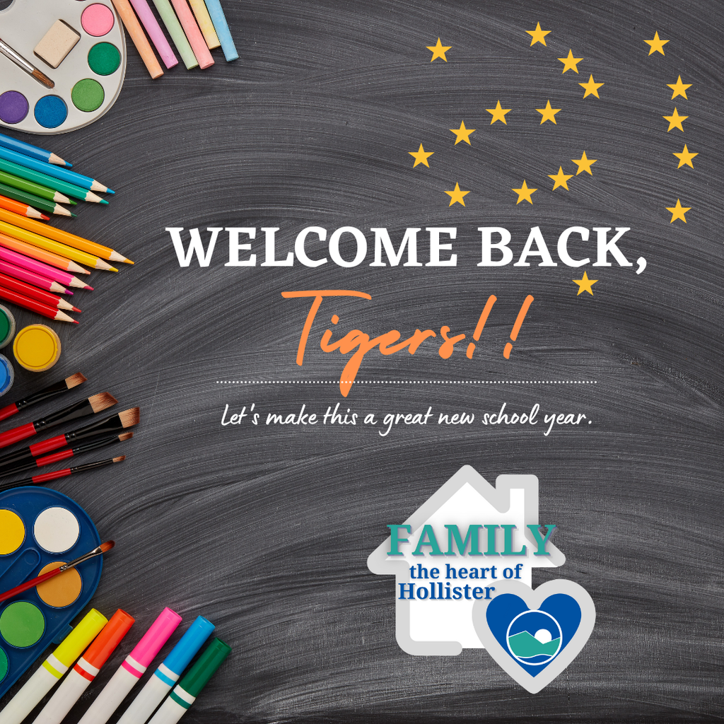 Welcome Back Tigers to your new school year!