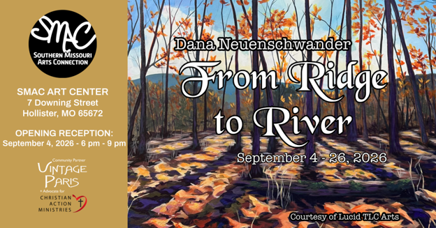 SMAC Gallery Opening Friday, September 4th