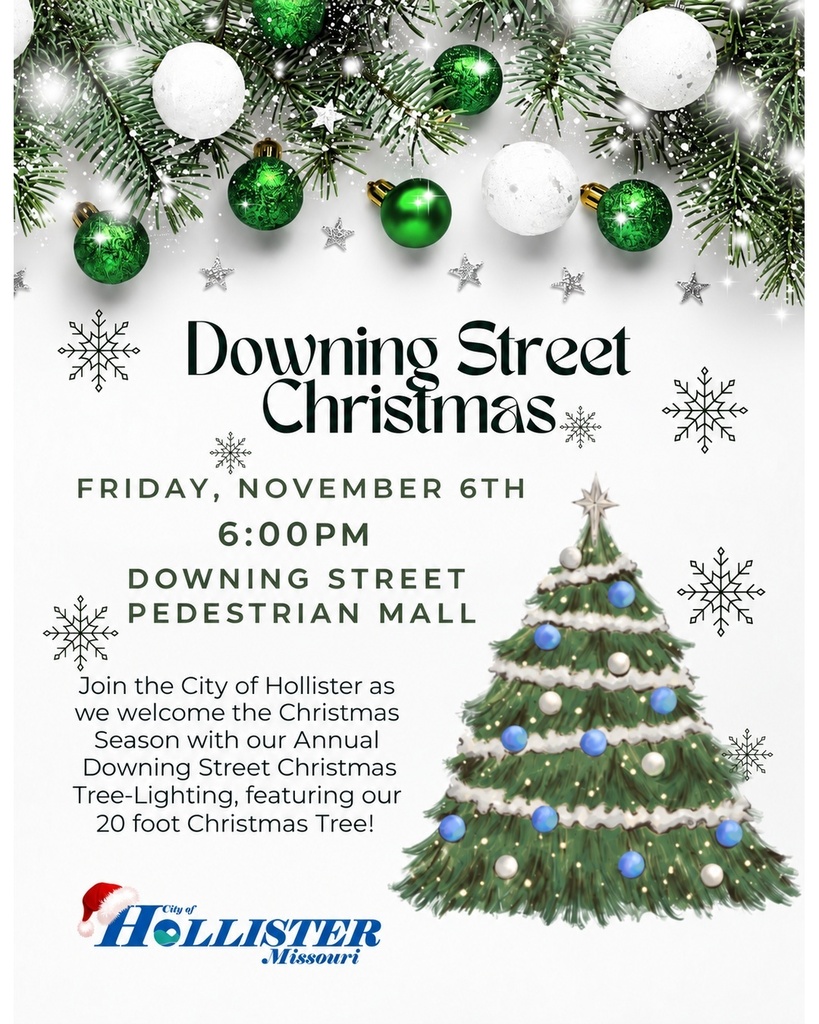 Downing Street Christmas Nov 6th at 6pm