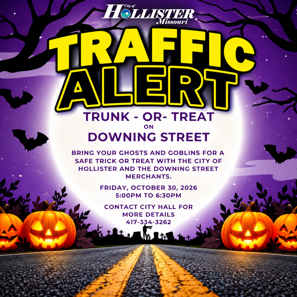 Traffic Alert for Trunk or Treat