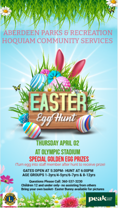 2026 Egg Hunt Flyer