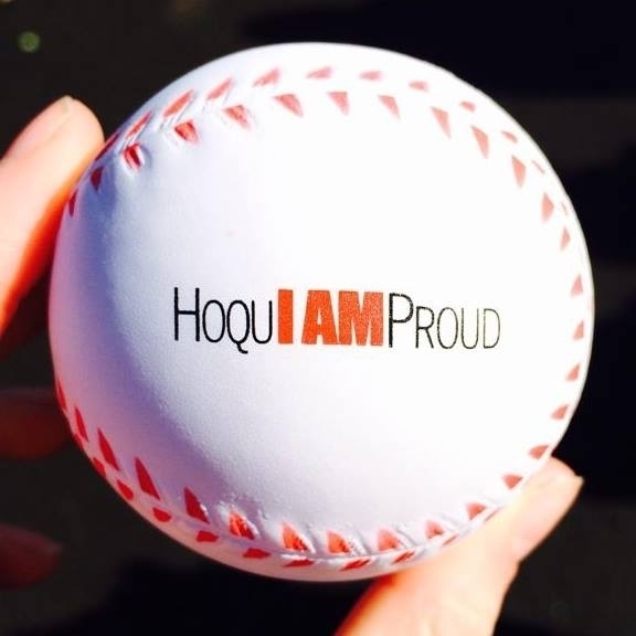 BASEBALL WITH HOQUIAM PROUD ON IT