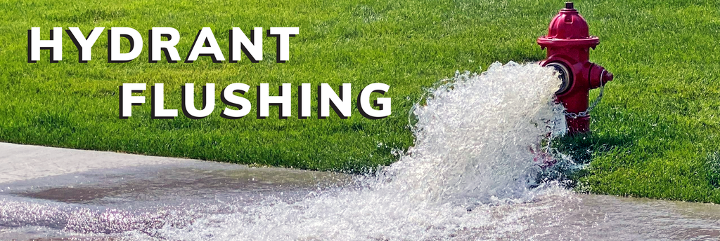 Hydrant being flushed image